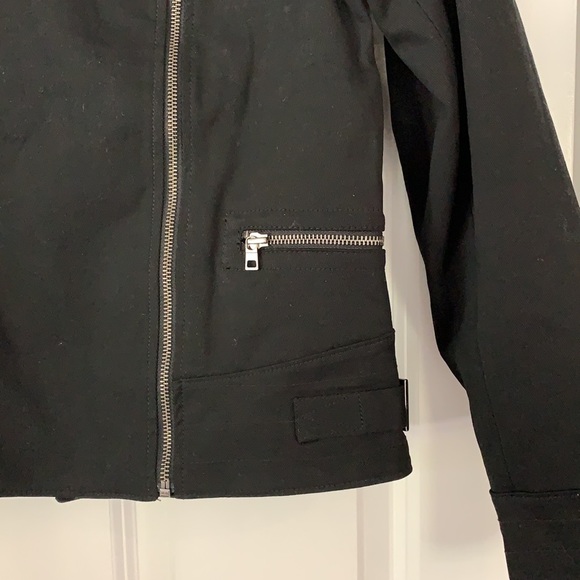 Banana Republic Factory black moto jacket - Picture 2 of 6